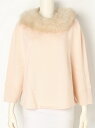 【SALE/48%OFF】franche lippee black えりもとフワーケープ フランシュリッペ ニット【RBA_S】【RBA_E】【送料無料】