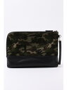【SALE/30%OFF】AZUL by moussy カモフラ合皮切替クラッチBAG アズールバイマウジー バッグ【RBA_S】【RBA_E】【送料無料】
