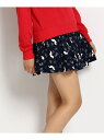 【SALE/34%OFF】PINK-latte ★ニコラ掲載★ひげ柄キュロットスカート ピンク ラテ パンツ/ジーンズ【RBA_S】【RBA_E】【送料無料】