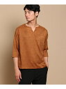 【SALE/50%OFF】フェイクスエードプルオーバー ザ ショップ ティーケー カットソー【RBA_S】【RBA_E】
