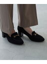 【SALE/10%OFF】ROPE' PICNIC PASSAGE 【ROPE' PICNIC PASSAGE byHARUTA】ビット付きヒールローファー ロペピクニック シューズ パンプス ブラック グレー ホワイト ブラウン ベージュ【送料無料】