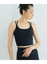 【SALE/30%OFF】NERGY バッククロスストレッチリブブラトップ ナージー インナー/ナイトウェア ブラジャー ブラック カーキ ピンク【送料無料】