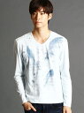 NICOLE CLUB FOR MEN フェザープリントロン...