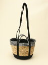 【SALE/50%OFF】kakatoo (L)カカトゥ kakatoo/マルチカラー2wayトートカゴバッグ アンビリオン バッグ かごバッグ ブラック ホワイト ピンク イエロー