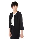 NATURAL BEAUTY BASIC ハイカウントドビーウォッシャブルセットアップノーカラ ナチュラルビューティベーシック【送料無料】