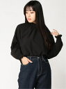 レースシャーリングBL ローリーズファーム シャツ/ブラウス【送料無料】