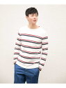【SALE/57%OFF】a.v.v MEN ボーダーカット...