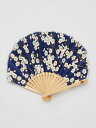 【SALE/30%OFF】カヤ 枝梅扇子 袋付き チャイハネ その他 その他 ネイビー パープル ピンク グリーン