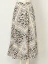 LEOPARD SKIRT ミルクフェド スカート【送料無料】