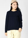 LACOSTE カシミア混 ケーブルニット ラコステ ニット【送料無料】