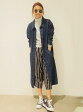 【送料無料】【50%OFF】Ungrid *【Casual】ロングデニムコート アングリッド コート/ジャケット【R...