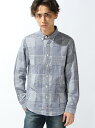 【SALE/40%OFF】TOMMY HILFIGER (M)パッチワークシャツ トミーヒルフィガー シャツ/ブラウス【RBA_S】【RBA_E】【送料無料】