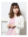 dazzlin フラワーボタンカーデ ダズリン ニット【送料無料】