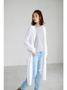 【SALE/59%OFF】AZUL by moussy 《WEB限定プレセール》デオドラントスラブフーディマキシ長袖ガウン アズールバイマウジー カットソー【RBA_S】【RBA_E】