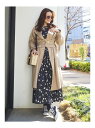 【SALE/13%OFF】MERCURYDUO コルセットベルト付トレンチコート マーキュリーデュオ