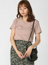 WEGO WG/(L)デコルテカッティングT ウィゴー カットソー