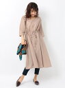 Green Parks chocol raffine robe ロングシャツディガン グリーンパークス ニット