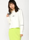 CROPPED SWEAT HOODIE エックスガール カットソー【送料無料】