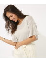 【SALE/70%OFF】AZUL by moussy フレアスリーブニットプルオーバー アズールバイマウジー ニット【RBA_S】【RBA_E】