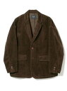 【SALE/50%OFF】BEAMS HEART BEAMS HEART / コーデュロイ ビッグ ジャケット ビームス アウトレット ジャケット・アウター テーラードジャケット・ブレザー ブラウン【送料無料】
