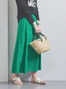 【SALE/50%OFF】UNITED ARROWS UWCSセミフレアロングスカート† ユナイテッドアローズ スカート フレアスカート ホワイト ネイビー【送料無料】