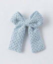 UNITED ARROWS green label relaxing GLR フラワーカットワークヘアピン ユナイテッドアローズ グリーンレーベルリラクシング アクセサリー アクセサリーその他 ブルー ホワイト ブラウン