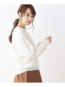 【SALE/50%OFF】OPAQUE.CLIP 【洗える・42(LL)WEB限定サイズ】ドロップショルダーボートネックニット オペークドットクリップ ニット ニットその他 ホワイト ブラウン ベージュ ブルー