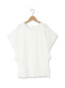 【SALE/70%OFF】リブニットソー+裾チュールタンクトップSET ザ ショップ ティーケー カットソー【RBA_S】【RBA_E】