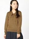 【SALE/40%OFF】Techichi/総針ボウタイプルオーバー テチチ ニット【RBA_S】【RBA_E】