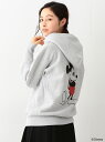 BEAMS BOY Champion / 別注 バック ミッキーマウス パーカ Disney(ディズニー)チャンピオン BEAMS BOY ビームスボーイ ビームス ウイメン【先行予約】*【送料無料】