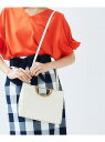 【SALE/50%OFF】Perle Peche メタルハンドルショルダー ペルルペッシュ バッグ【RBA_S】【RBA_E】【送料無料】