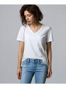 【洗える】コットンVネックTシャツ ジェット カットソー【送料無料】