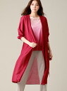 【SALE/48%OFF】EVEX by KRIZIA 【ウォッシャブル】アキハシャイニングシャツカーディガン エヴェックス バイ クリツィア シャツ/ブラウス 長袖シャツ レッド ブラック ブラウン【送料無料】