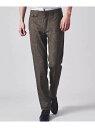 【SALE/50%OFF】MICHEL KLEIN HOMME パンツ(フレンチウォール) ミッシェルクランオム ビジネス/フォーマル セットアップスーツ ブラウン ブルー グレー【RBA_E】【送料無料】