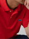 SHIPS 【SHIPS別注】LACOSTE: NEW 70's ドロップテイル ポロシャツ シップス カットソー ポロシャツ レッド ホワイト ブラック ブルー ネイビー【先行予約】*【送料無料】