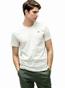 LACOSTE ベーシック Vネック Tシャツ (半袖) ラコステ カットソー【送料無料】