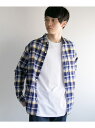 【SALE/50%OFF】URBAN RESEARCH マドラスチェックレギュラーシャツ アーバンリサーチ シャツ/ブラウス【RBA_S】【RBA_E】【送料無料】