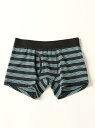 【SALE/45%OFF】BEAUTY & YOUTH UNITED ARROWS BY マルチボーダー ボクサー ブリーフパンツ ビューティ&ユース ユナイテッドアローズ インナー/ナイトウェア ボクサーパンツ/トランクス ブラック グレー【RBA_E】