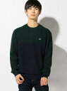 LACOSTE リブニットセーター ラコステ ニット【送料無料】