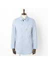 【SALE/74%OFF】NICOLE CLUB FOR MEN ステンカラーカバーオール ニコル コート/ジャケット ステンカラーコート ブルー ベージュ グレー【RBA_E】【送料無料】