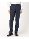 【SALE/11%OFF】COMME CA ISM 【セットアップ対応】 ギャバストレッチ パンツ コムサイズム スーツ・フォーマル セットアップスーツ ネイビー ブラック カーキ【RBA_E】【送料無料】