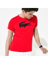 【SALE/30%OFF】LACOSTE ビッグロゴウルトラドライテニスTシャツ ラコステ カットソー Tシャツ レッド ブラック ホワイト【RBA_E】【送料無料】