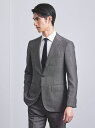 UNITED ARROWS <UNITEDARROWS>LASSIEREMILLSバーズアイ3BR-MDL ユナイテッドアローズ ビジネス/フォーマル スーツ グレー【送料無料】