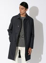 【SALE/44%OFF】MACKINTOSH PHILOSOPHY MEN 【WELLINGTON】コットンボンディングステンカラーコート マッキントッシュ フィロソフィー コート/ジャケット ステンカラーコート ブラック ネイビー ベージュ ブラウン【RBA_E】【送料無料】