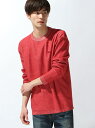 LACOSTE (M)コットンリネンプルオーバーニット ラコステ ニット【送料無料】