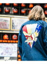 【SALE/40%OFF】GLAMB by glamb Phoenix denim coat グラム コート/ジャケット【RBA_S】【RBA_E】【送料無料】