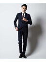 【SALE/30%OFF】MICHEL KLEIN HOMME スーツ(TRABESTストライプ) ミッシェルクランオム コート/ジャケット コート/ジャケットその他 ネイビー グレー【RBA_E】【送料無料】