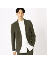 【SALE/50%OFF】COMME CA ISM ★雑誌掲載商品★【セットアップ対応】ポリエステル テーラード ジャケット コムサイズム ジャケット・アウター テーラードジャケット・ブレザー カーキ ネイビー ブラウン【RBA_E】【送料無料】