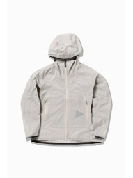 and wander <strong>3L</strong> <strong>UL</strong> <strong>rain</strong> <strong>jacket</strong> アンドワンダー ジャケット・アウター その他のジャケット・アウター グレー ブラック【送料無料】