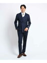 【SALE/60%OFF】TAKEO KIKUCHI シャドーストライプスーツ Fabric by DORMEUIL タケオキクチ ビジネス/フォーマル セットアップスーツ ホワイト【RBA_E】【送料無料】